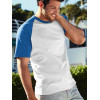 Tricou Bărbați Fruit of the loom Valueweight Mânecă Scurtă Baseball T Raglan